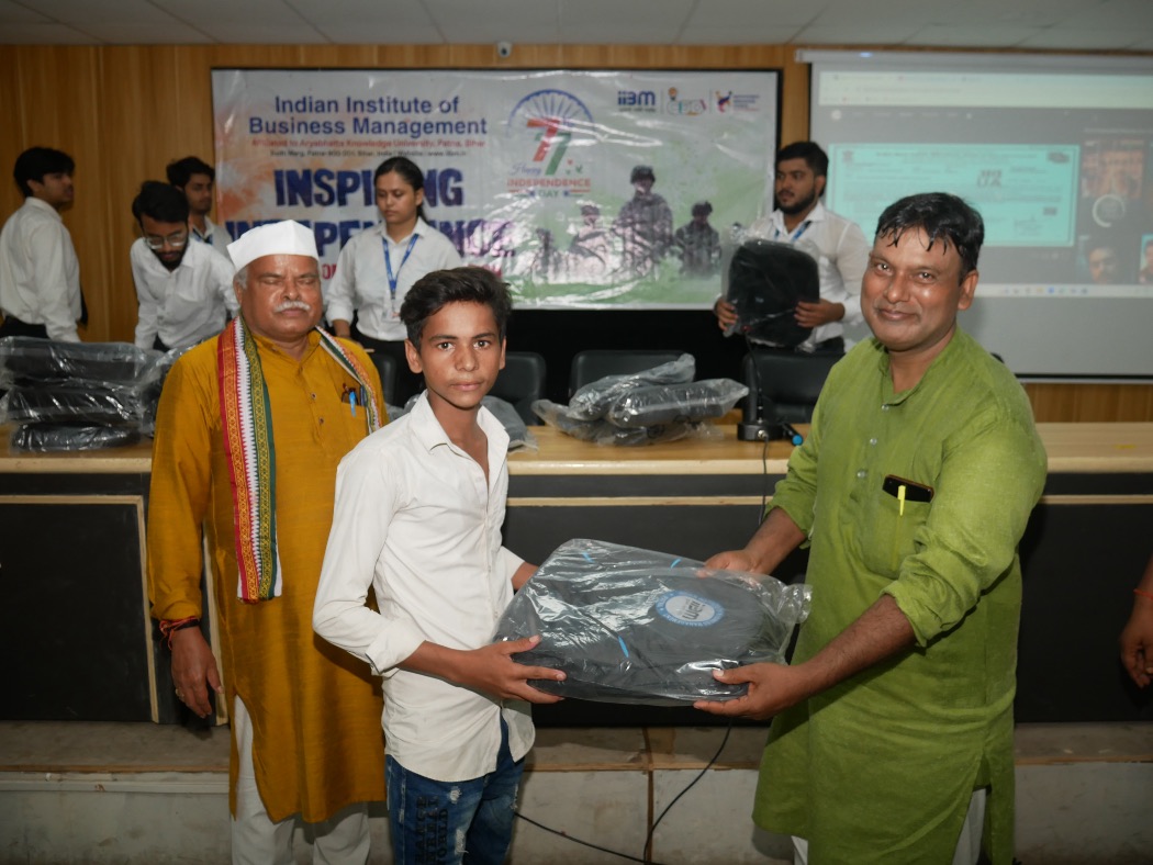 IIBM Celebrates Independence Day 2024 with Patriotism and Community Spirit